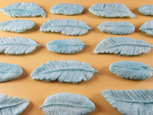 20 x Edible 3D 50mm Feather Set, icing toppers, cake cupcakes decorations T075