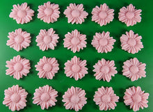 20 x Edible 3D 30mm daisies daisy flowers icing toppers, cake cupcakes decorations T015