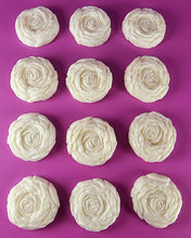 12 x Edible 3D 36mm large roses rose flowers icing toppers, cake cupcakes decorations T013