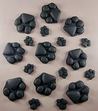 18 x Edible 3D 40mm Dog Paws, icing toppers, cake cupcakes decorations T036