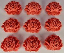 9 x Edible 3D 40mm Large Roses Rose flowers icing toppers, cake cupcakes decorations T005