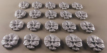 20 x Edible 3D 20mm flower flowers icing toppers, cake cupcakes decorations T028