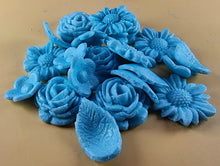 20 Piece Edible 3D Bouquet Flower set, icing toppers, cake cupcakes decorations T070