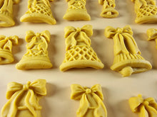 15 x Edible 3D 35mm Christmas Jingle Bells, icing toppers, cake cupcakes decorations T092
