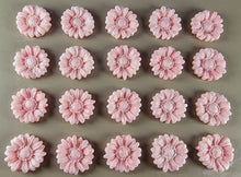 20 x Edible 3D 20mm flower flowers icing toppers, cake cupcakes decorations T020