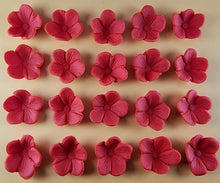 20 x Edible 3D 25mm Cherry Blossoms Flowers, icing toppers, cake cupcakes decorations T069