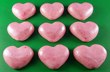 9 x Edible 3D 40mm Hearts icing toppers, cake cupcakes decorations T060