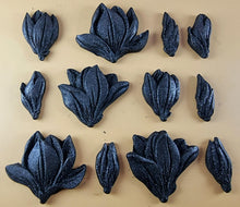 12 x Edible 3D 50mm Tulip Lilly flowers Set, icing toppers, cake cupcakes decorations T076