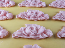 12 x Edible 3D 55mm Rose Bunches, icing toppers, cake cupcakes decorations T080