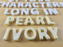 Up to 30 Edible 3D 20mm Personalized Letters, Text, icing toppers, cake cupcakes decorations T085