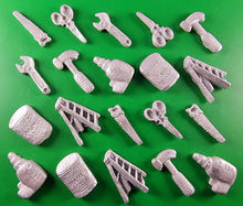 20 x Edible 3D 25mm Tool set icing toppers, cake cupcakes T124