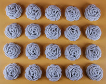 20 x Edible 3D 25mm roses rose flowers icing toppers, cake cupcakes decorations T008