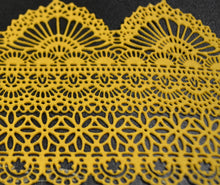 3 x Simply Heaven Edible Pre-Made Ready to Use Edible Cake Lace made from mat 64