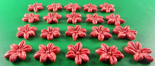 20 x Edible 3D 20mm flower flowers icing toppers, cake cupcakes decorations T034