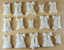 15 x Edible 3D 35mm Christmas Jingle Bells, icing toppers, cake cupcakes decorations T092