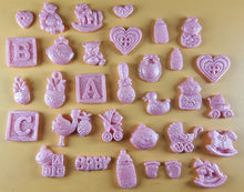 30 x Edible 3D Baby Toppers, icing toppers, cake cupcakes decorations T064