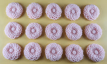 15 x Edible 3D Large Dahlia flowers, icing toppers, cake cupcakes decorations T078