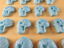 16 x Edible 3D 25mm Skulls, Halloween, icing toppers, cake cupcakes decorations T093