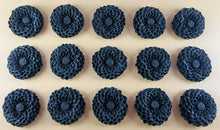 15 x Edible 3D Large Dahlia flowers, icing toppers, cake cupcakes decorations T078
