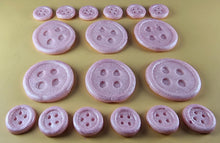 20 x Edible 3D 42mm Button Set, icing toppers, cake cupcakes decorations T079