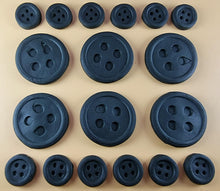 20 x Edible 3D 42mm Button Set, icing toppers, cake cupcakes decorations T079