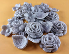 20 Piece Edible 3D Bouquet Flower set, icing toppers, cake cupcakes decorations T070