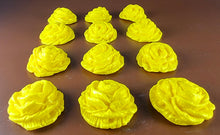 12 x Edible 3D 34mm large roses rose flowers icing toppers, cake cupcakes decorations T011