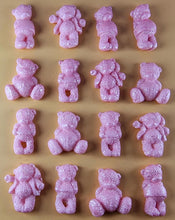 16 x Edible 3D 30mm Teddy Teddybear Set, icing toppers, cake cupcakes decorations T072