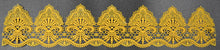 3 x Simply Heaven Edible Pre-Made Ready to Use Edible Cake Lace made from mat 63