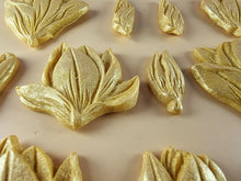 12 x Edible 3D 50mm Tulip Lilly flowers Set, icing toppers, cake cupcakes decorations T076