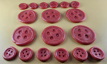 20 x Edible 3D 42mm Button Set, icing toppers, cake cupcakes decorations T079