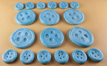 20 x Edible 3D 42mm Button Set, icing toppers, cake cupcakes decorations T079
