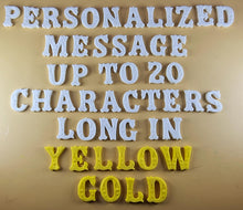 20 x Edible 3D 25mm Personalized Letters, Text, icing toppers, cake cupcakes decorations T084
