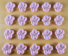 20 x Edible 3D 20mm flower flowers icing toppers, cake cupcakes decorations T023