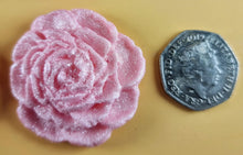9 x Edible 3D 40mm Rose Flowers icing toppers, cake cupcakes T130