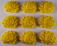 9 x Edible 3D 40mm Large Roses Rose flowers icing toppers, cake cupcakes decorations T005