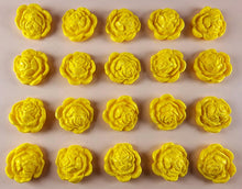 20 x Edible 3D 20mm flower flowers icing toppers, cake cupcakes decorations T029