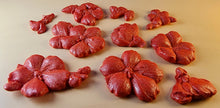10 x Edible 3D 50mm Cherry Blossom Flowers icing toppers, cake cupcakes decorations T056