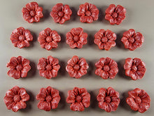 20 x Edible 3D 20mm flower flowers icing toppers, cake cupcakes decorations T019