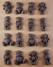 16 x Edible 3D 30mm Teddy Teddybear Set, icing toppers, cake cupcakes decorations T072