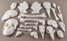 20 x Edible 3D 50mm Skull and Bones set icing toppers, cake cupcakes decorations T057