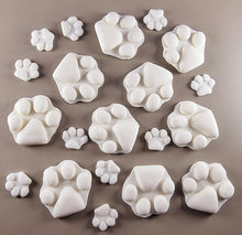 18 x Edible 3D 40mm Dog Paws, icing toppers, cake cupcakes decorations T036