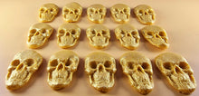 15 x Edible 3D 42mm Skulls, Skull icing toppers, cake cupcakes decorations T040