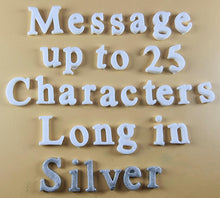25 x Edible 3D Personalized Times New Roman Font, icing toppers, cake cupcakes decorations T083
