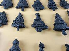 15 x Edible 3D 45mm Christmas Trees, icing toppers, cake cupcakes decorations T088
