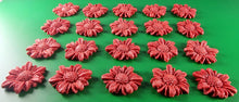 20 x Edible 3D 30mm daisies daisy flowers icing toppers, cake cupcakes decorations T015