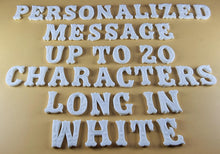 20 x Edible 3D 25mm Personalized Letters, Text, icing toppers, cake cupcakes decorations T084