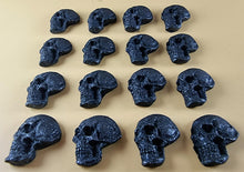 16 x Edible 3D 25mm Skulls, Halloween, icing toppers, cake cupcakes decorations T093