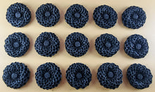 15 x Edible 3D Large Dahlia flowers, icing toppers, cake cupcakes decorations T078