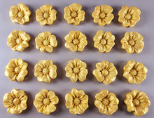20 x Edible 3D 20mm flower flowers icing toppers, cake cupcakes decorations T019